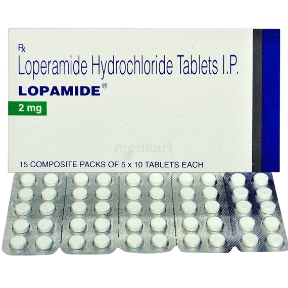 lopamide 2mg tablet 10's